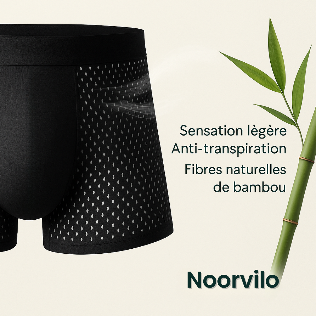 Noorvilo™ Boxer Bambou – Confort Ultra-Respirant au Quotidien